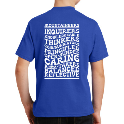 YOUTH Mountaineers front & back - D105/107 Thumbnail