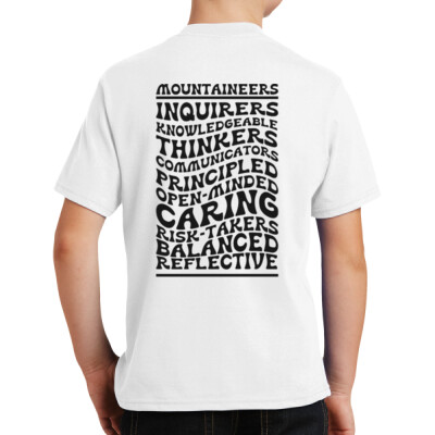 YOUTH Mountaineers front & back - D104/106 Thumbnail