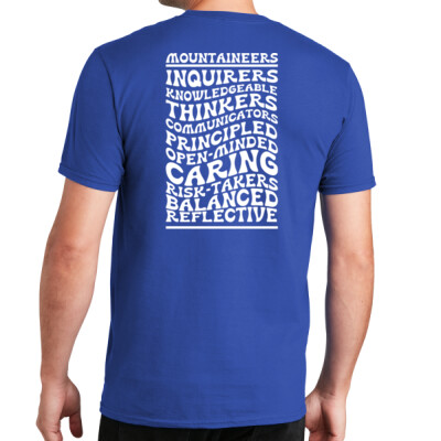 ADULT Mountaineers front & back - D105/107 Thumbnail