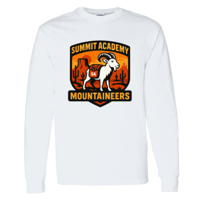 ADULT Long Sleeve SA Mountaineers - Front Print Thumbnail