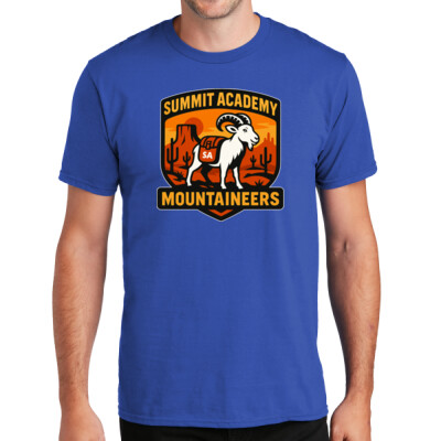 ADULT T-Shirt SA Mountaineers - Front Print Thumbnail