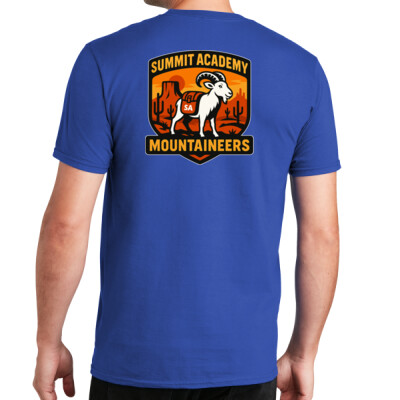 ADULT T-Shirt SA Mountaineers - Back Print Only Thumbnail