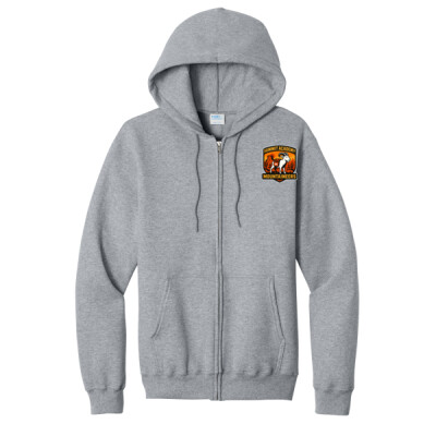 ADULT Full-zip Hoodie SA Mountaineers - Front Print Thumbnail
