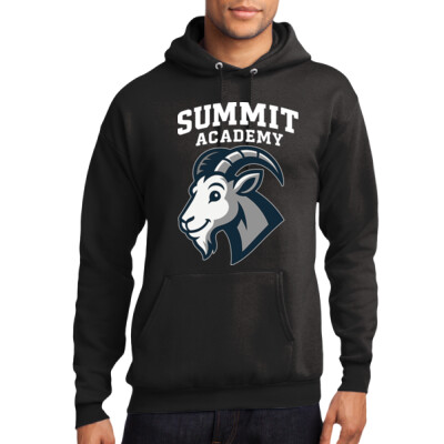 ADULT Summit Goat Head Hoodie - Black & Royal Thumbnail